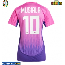 Deutschland Jamal Musiala #10 Auswärtstrikot Frauen EM 2024 Kurzarm